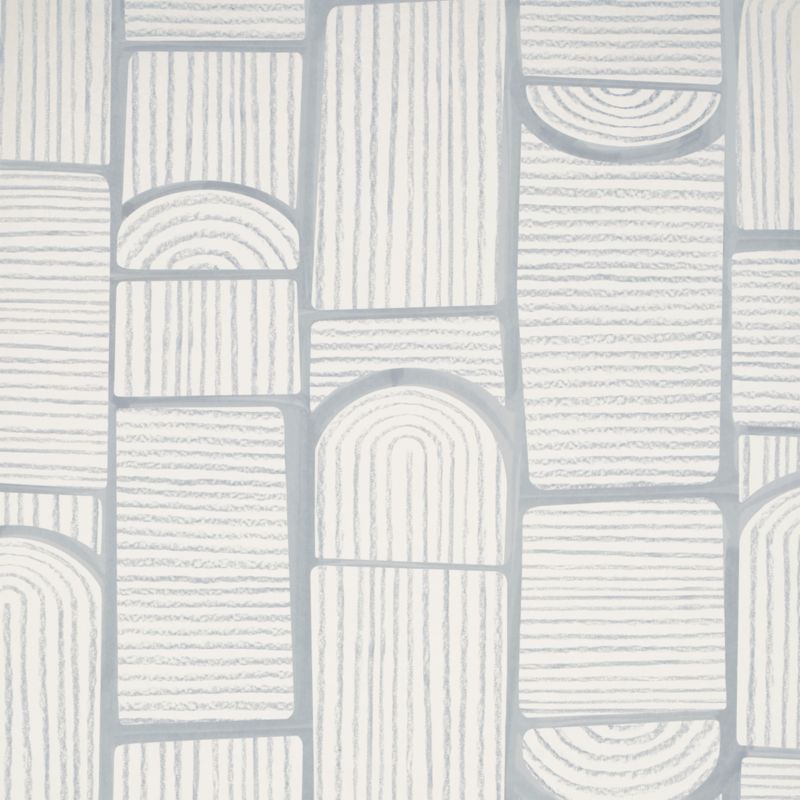 Backdrop Bloomsbury Cool Gray Wallpaper - image 1 of 4