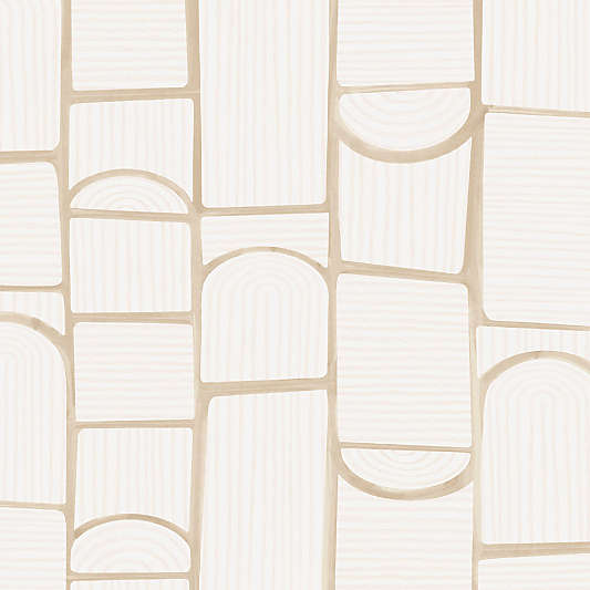 Backdrop Bloomsbury Warm White Wallpaper