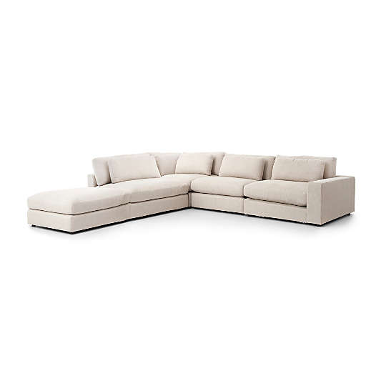 Bloor Natural 5-Piece Right Arm Sectional Sofa