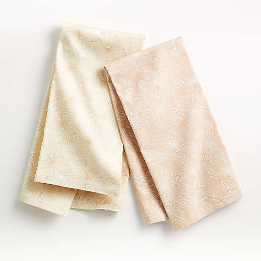 Blossom Dish Towels, Set of 2