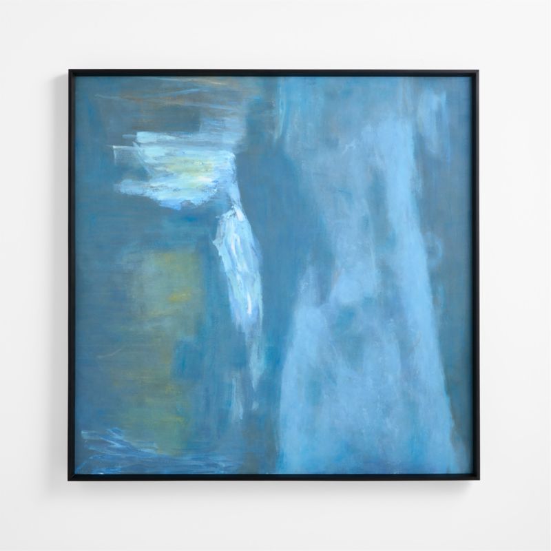 "Blueprint" by Huda Hashim 54" x 54" Framed Wall Art Print - image 2 of 5
