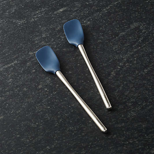 Flex-Core Mini Blue Spatulas, Set of 2