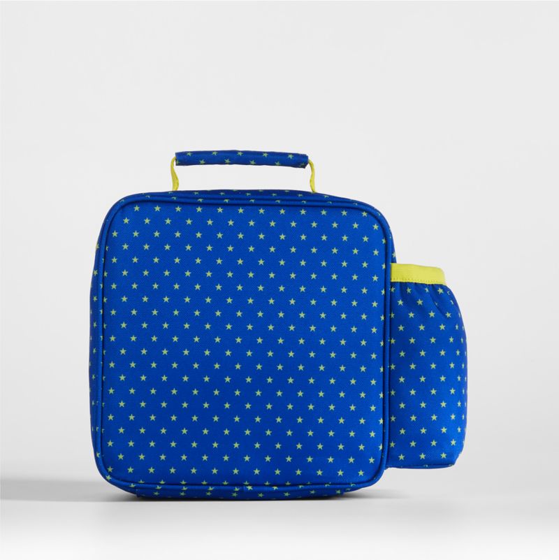 Lucky Stars Blue Soft Insulated Kids Lunch Box