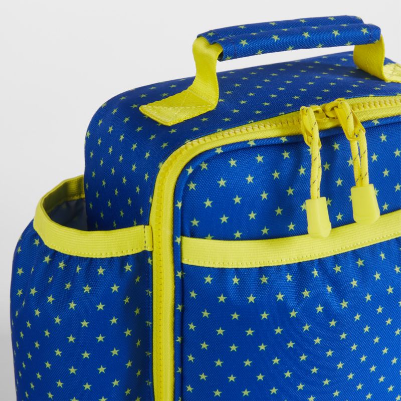 Lucky Stars Blue Soft Insulated Kids Lunch Box