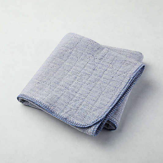 Blue Snuggly Stroller Blanket