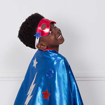 Meri Meri Blue Kids Superhero Costume