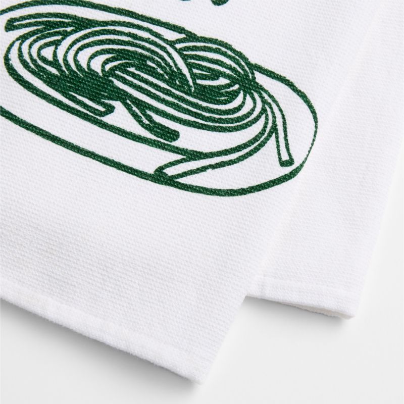 Buon Appetito Pasta Organic Cotton Dish Towel - image 1 of 3