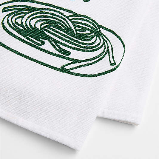 Buon Appetito Pasta Organic Cotton Dish Towel