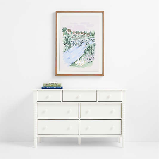 Bunny Picnic by Jimmy Thompson Framed Wall Art Print