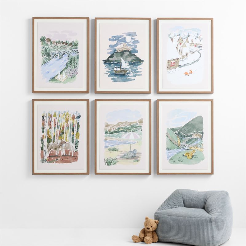 Fun Foxes by Jimmy Thompson Framed Wall Art Print - image 1 of 5