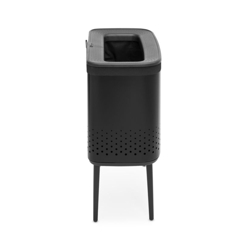 Brabantia Bo 16-Gallon Black Metal Laundry Hamper - image 9 of 11