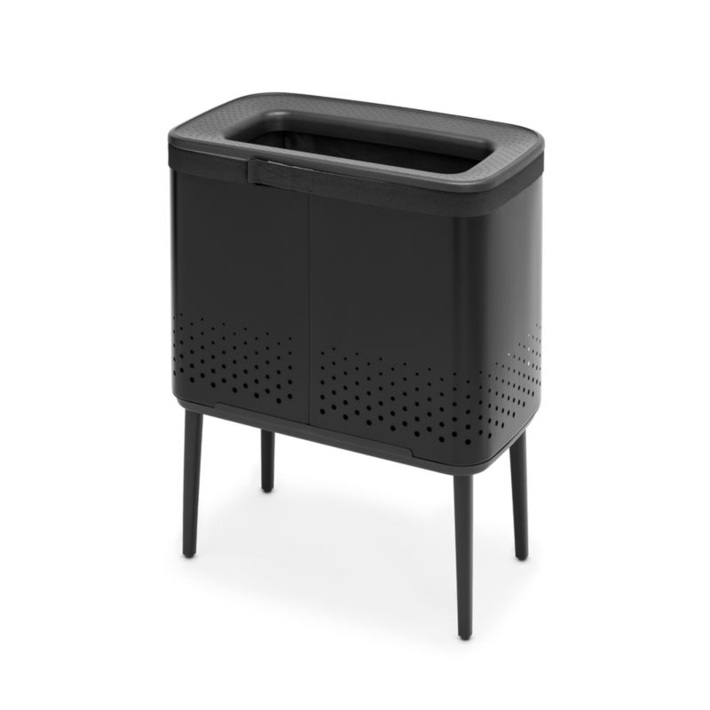 Brabantia Bo 16-Gallon Black Metal Laundry Hamper - image 8 of 11