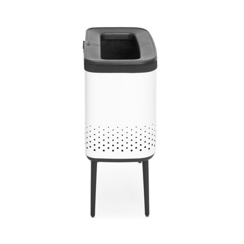 Brabantia Bo 16-Gallon White Metal Laundry Hamper - image 8 of 10