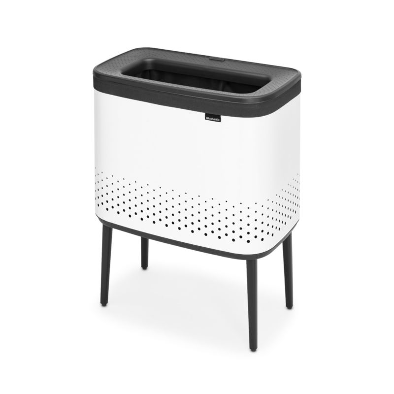 Brabantia Bo 16-Gallon White Metal Laundry Hamper - image 6 of 10