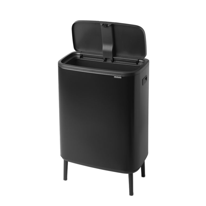 Brabantia Bo Hi Touch Top Trash Can, Matte Black, 16 Gallon - image 8 of 10