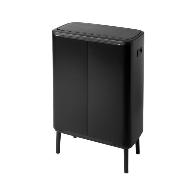 Brabantia Bo Hi Touch Top Trash Can, Matte Black, 16 Gallon - image 6 of 10