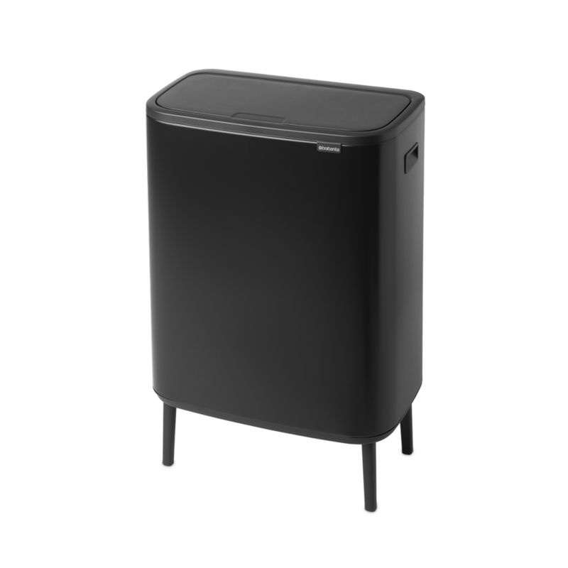 Brabantia Bo Hi Touch Top Trash Can, Matte Black, 16 Gallon - image 9 of 10