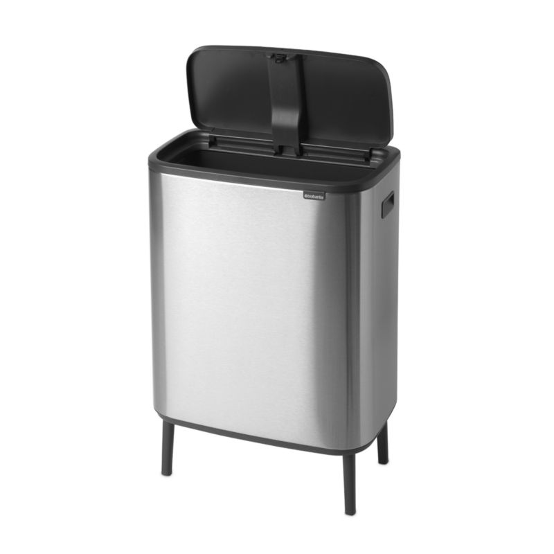 Brabantia Bo Hi Touch Top Trash Can, Matte Steel Fingerprint Proof, 16 Gallon - image 10 of 11