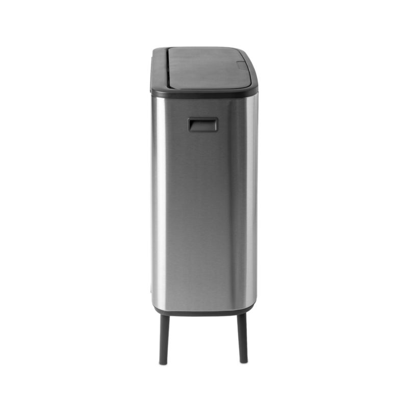 Brabantia Bo Hi Touch Top Trash Can, Matte Steel Fingerprint Proof, 16 Gallon - image 9 of 11