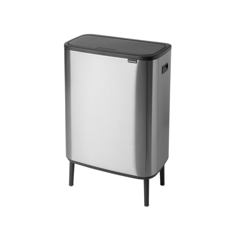 Brabantia Bo Hi Touch Top Trash Can, Matte Steel Fingerprint Proof, 16 Gallon - image 8 of 11