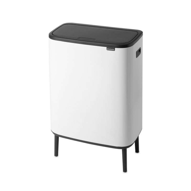 Brabantia Bo Hi Touch Top Trash Can, White, 16 Gallon - image 6 of 10