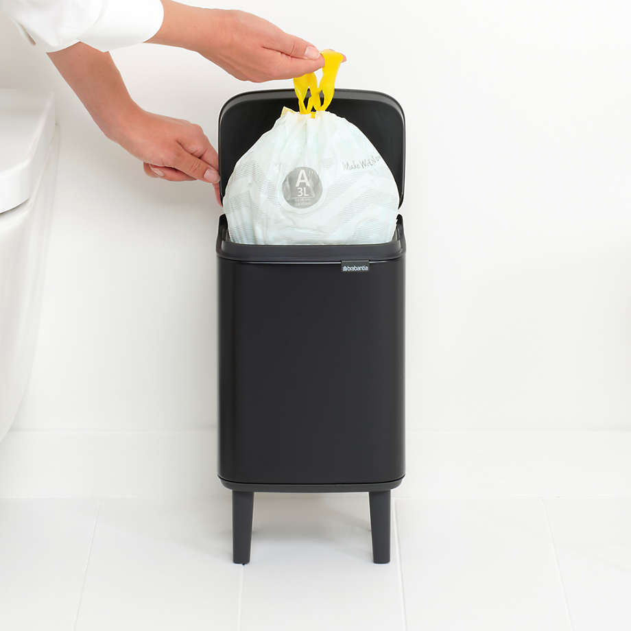 Brabantia Bo Waste Hi 4L - Matt Black