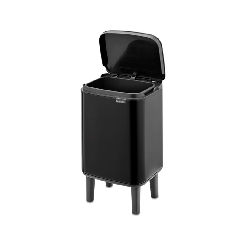 Brabantia Bo Hi Trash Can, Matte Black, 1.1 Gallon - image 6 of 8