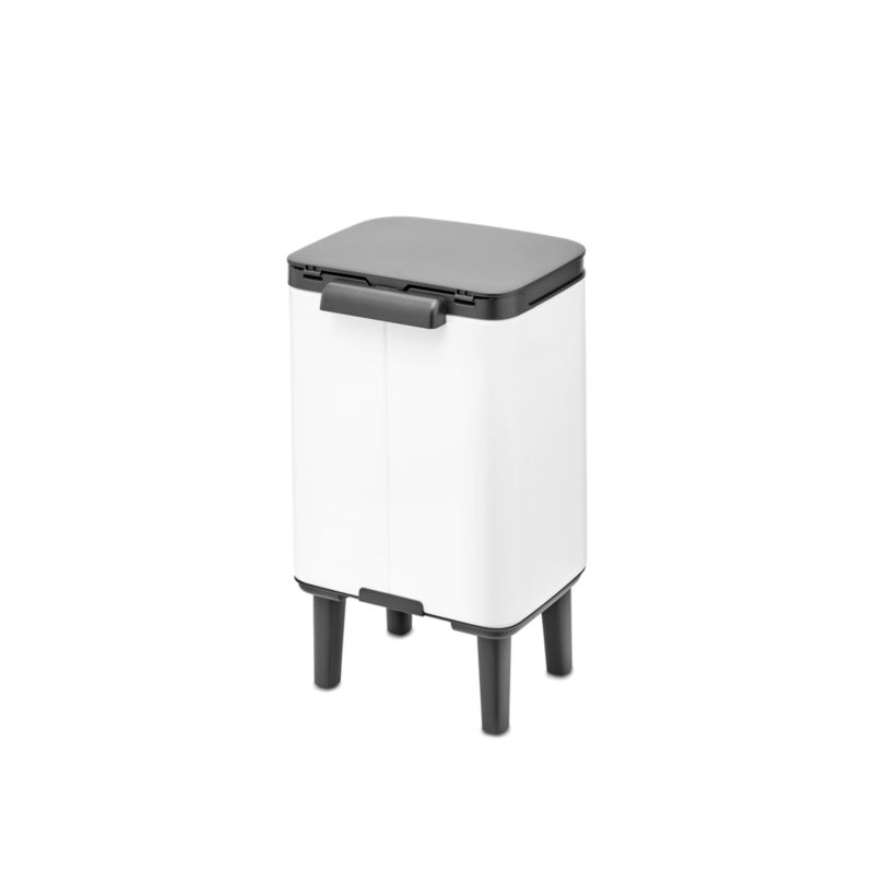 Brabantia Bo Hi Trash Can, White, 1.1 Gallon - image 6 of 7