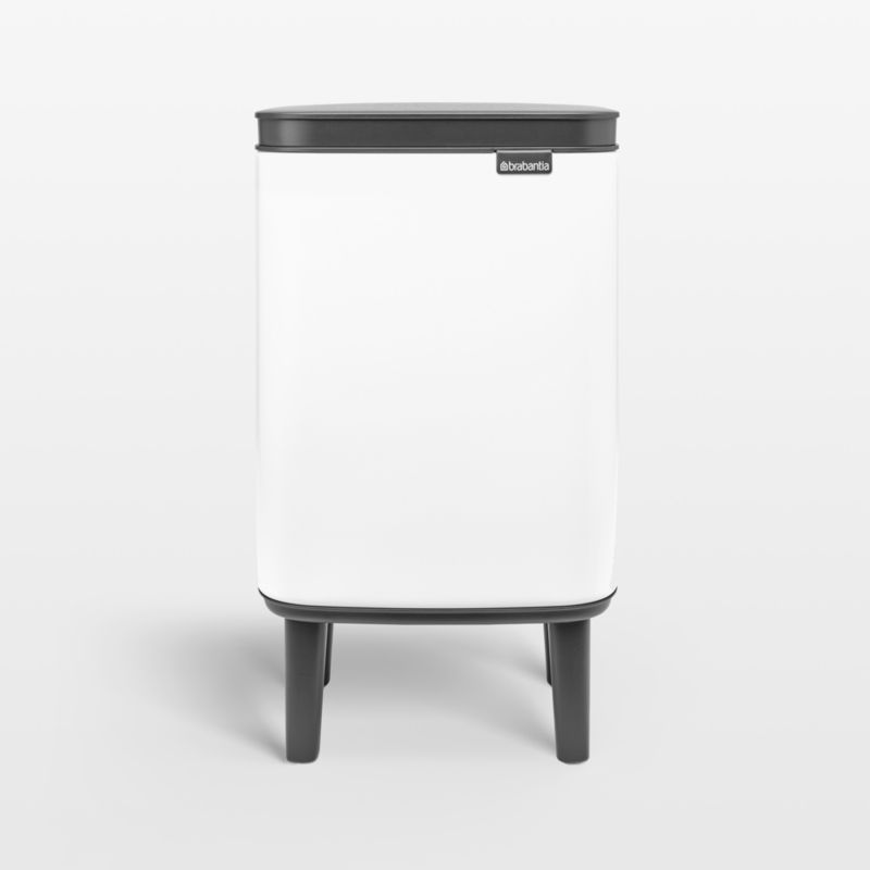 Brabantia Bo Hi Trash Can, White, 1.1 Gallon - image 0 of 7