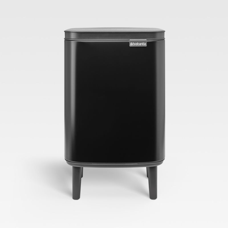 Brabantia Bo Hi Trash Can, Matte Black, 1.8 Gallon - image 0 of 10