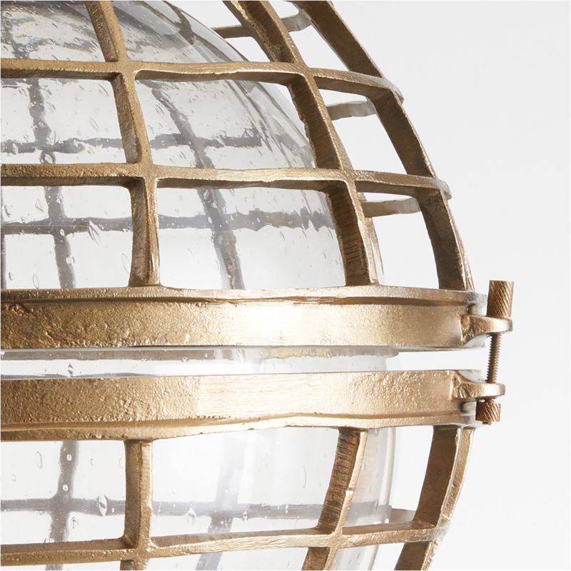 Boathouse Round Metal Cage Pendant Light by Leanne Ford - image 5 of 7