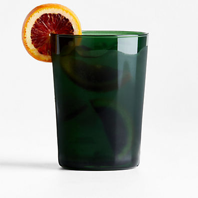 View Bodega 17-Oz. Highball Green Glass details