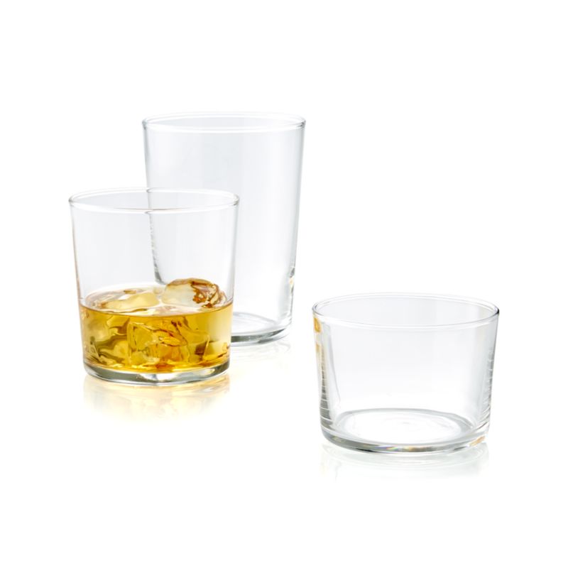 Bodega Mixed Glasses, Set of 18