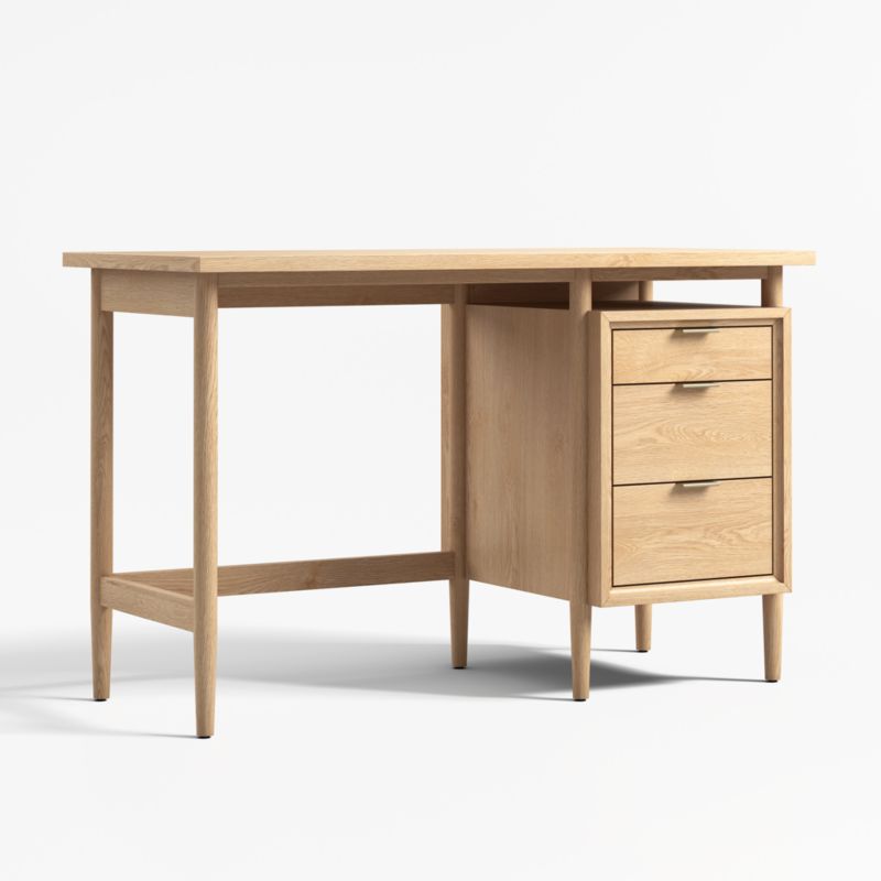 Bodie Natural Wood 3-Drawer Kids Desk - image 7 of 13