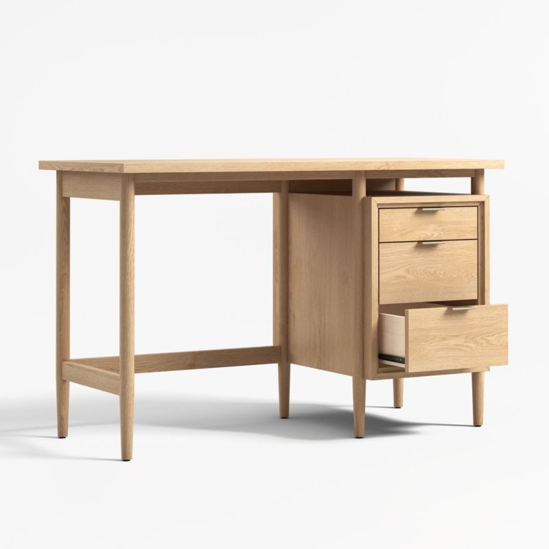 Bodie Natural Wood 3-Drawer Kids Desk - image 8 of 13