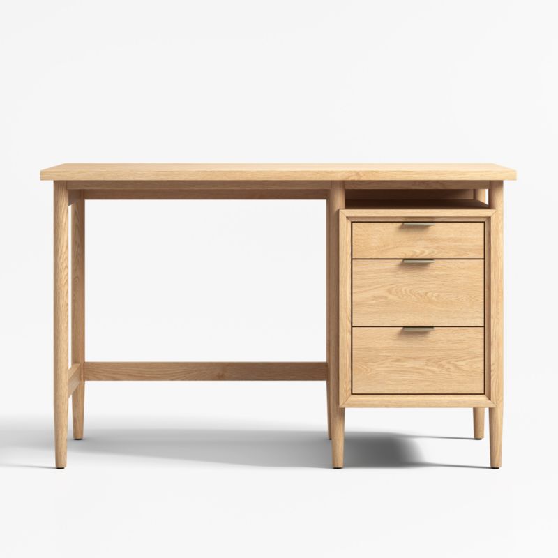 Bodie Natural Wood 3-Drawer Kids Desk - image 0 of 13