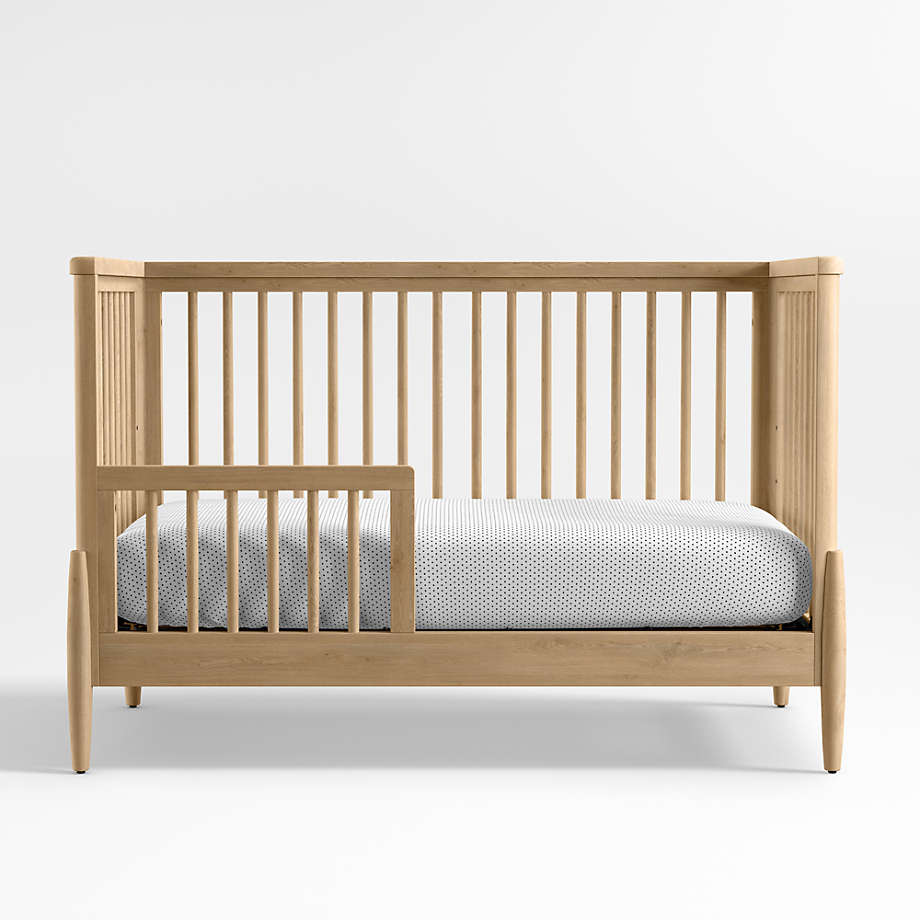 Natural Oak Kids Bed Frame Rail + Reviews