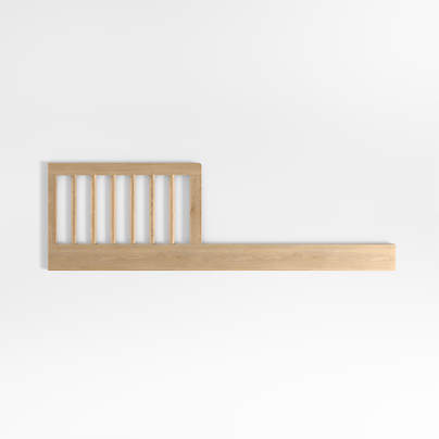 Bodie Natural Oak Wood Toddler Bed Rail