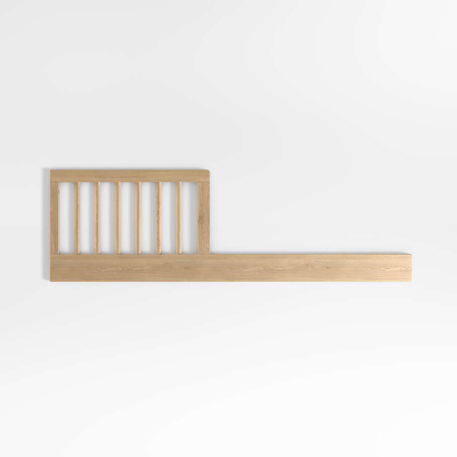 Bodie Natural Oak Wood Toddler Bed Rail