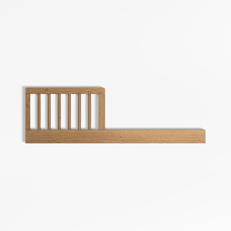 Bodie Flax Brown Wood Toddler Bed Rail - image 0 of 2