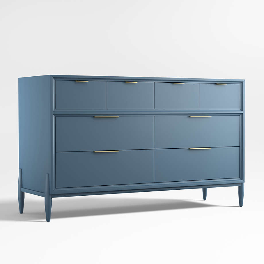 Kids best sale blue dresser