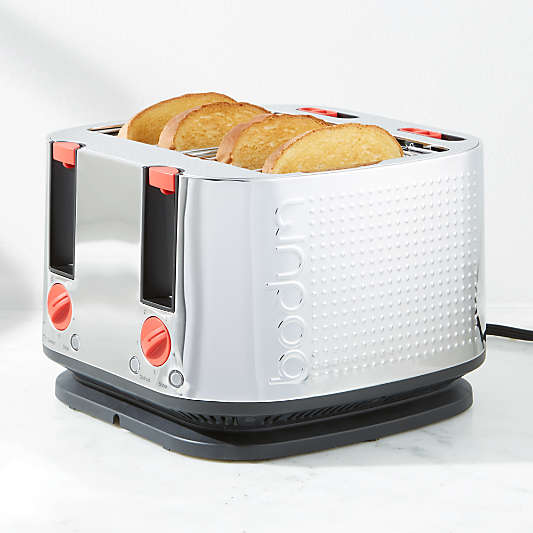 Bodum ® Bistro Toaster 4-Slice Stainless Steel