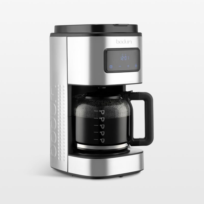 Bodum Bistro Programmable Electric Coffee Maker Crate Barrel