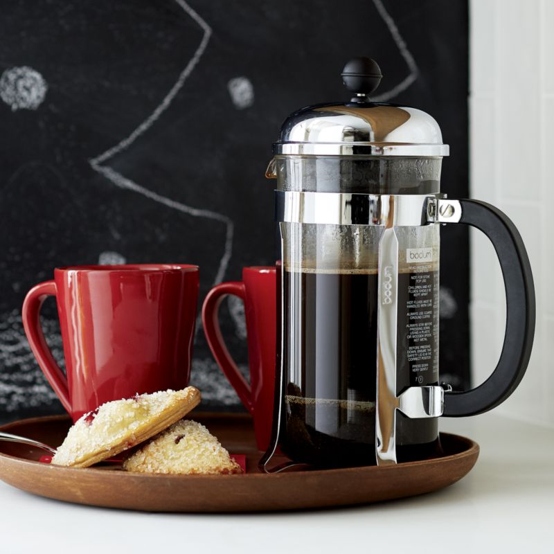 Bodum Chambord Copper 34-Ounce French Press + Reviews, Crate & Barrel