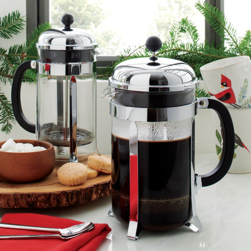 Bodum Chambord Copper 34-Ounce French Press + Reviews, Crate & Barrel