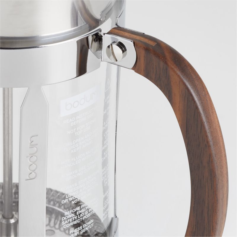 Bodum ® Chambord Stainless Steel 34-Oz. French Press with Walnut Wood Handle - image 1 of 3