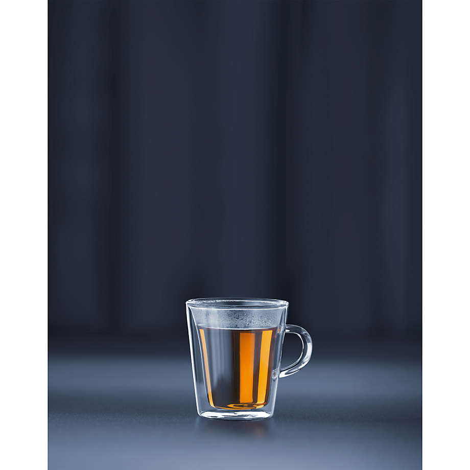 Bodum Canteen Double Wall 6 Ounce Tea Glass, Set of Nepal