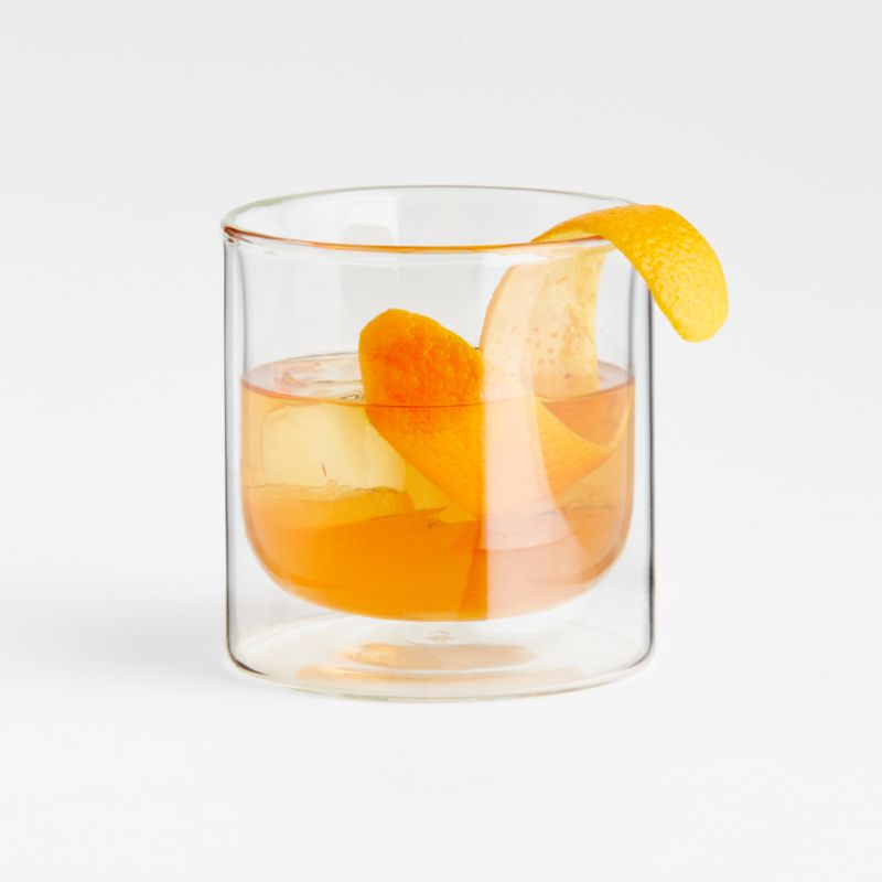 Aspen Double Old-Fashioned Glass + Reviews