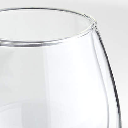 Walnut Wood Wine Glass with Glass Stem - The Wood Reserve