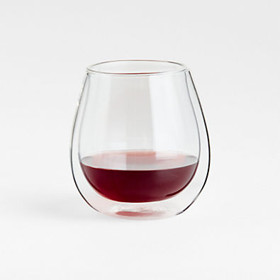 View Bodum ® Double-Walled Stemless Red Wine Glass details